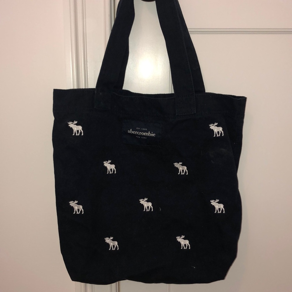 Abercrombie Navy Blue Tote